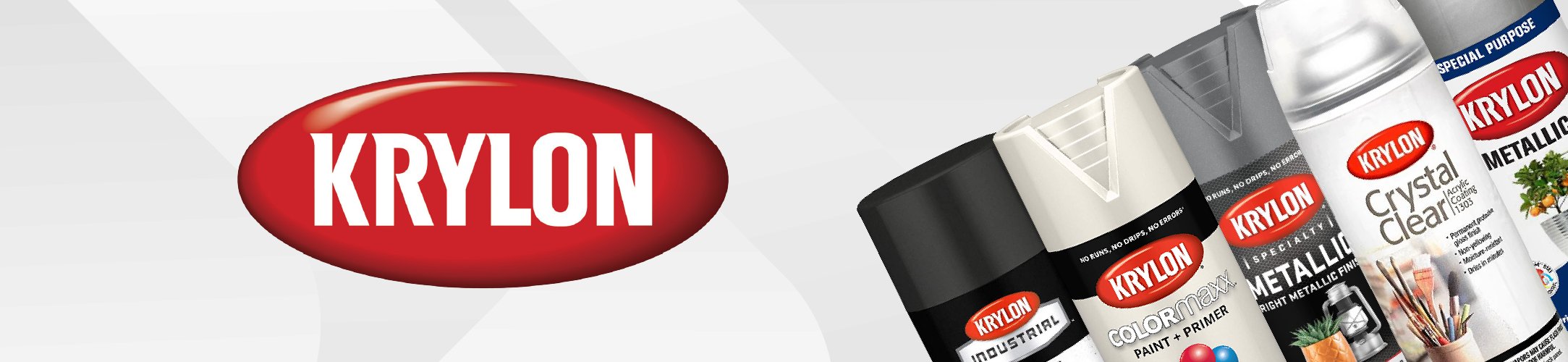 Krylon - Spray Paint Products – Aircraft Shop Supply, image size:2167x500