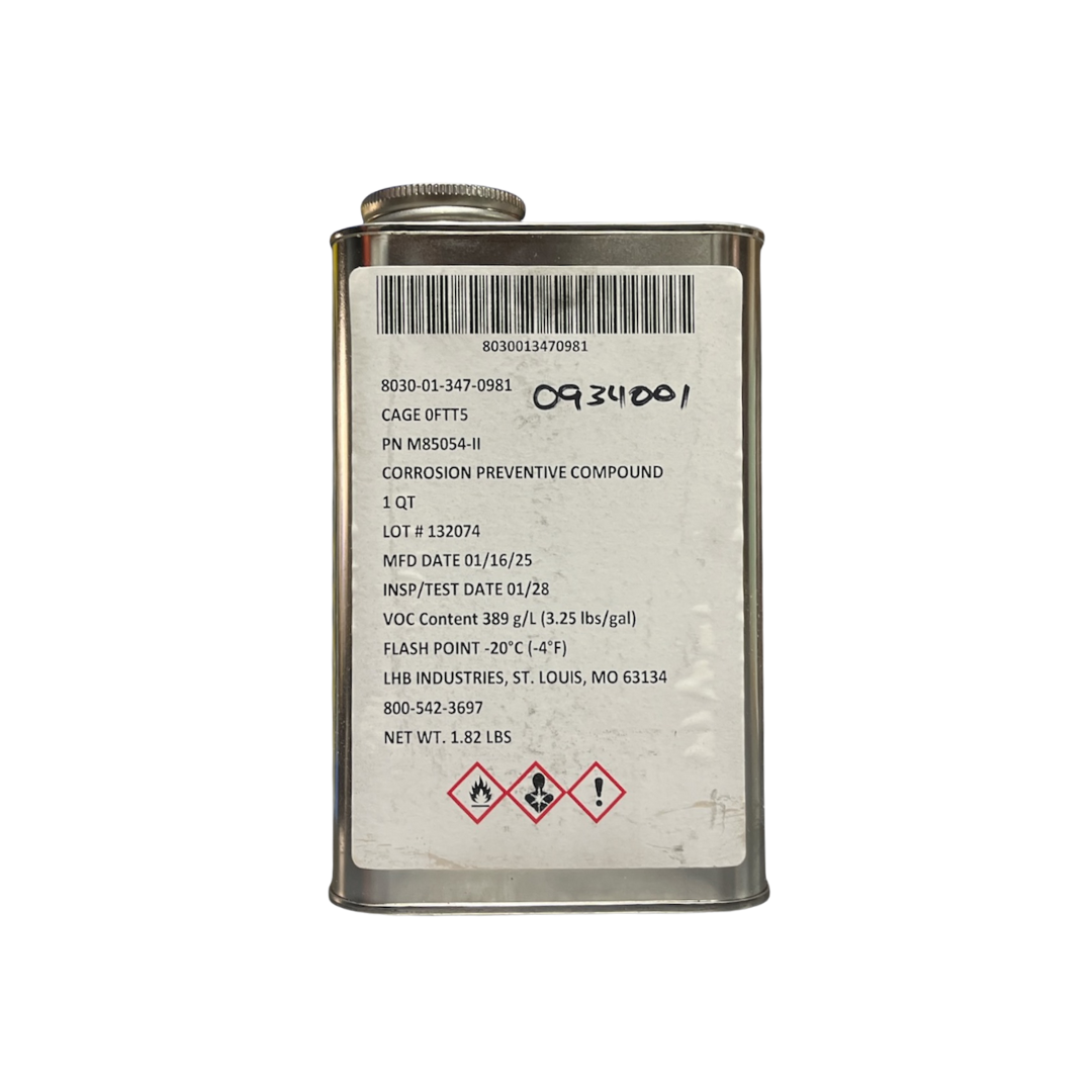Skilcraft So-Sure Corrosion Preventative Compound  MIL-DTL-85054D Type II