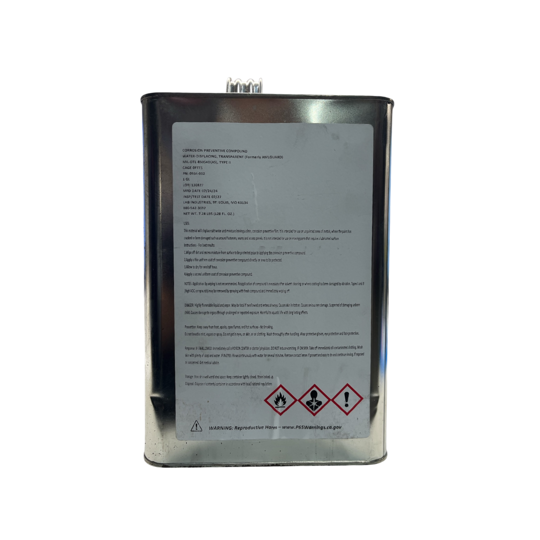 Skilcraft So-Sure Corrosion Preventative Compound  MIL-DTL-85054D Type II