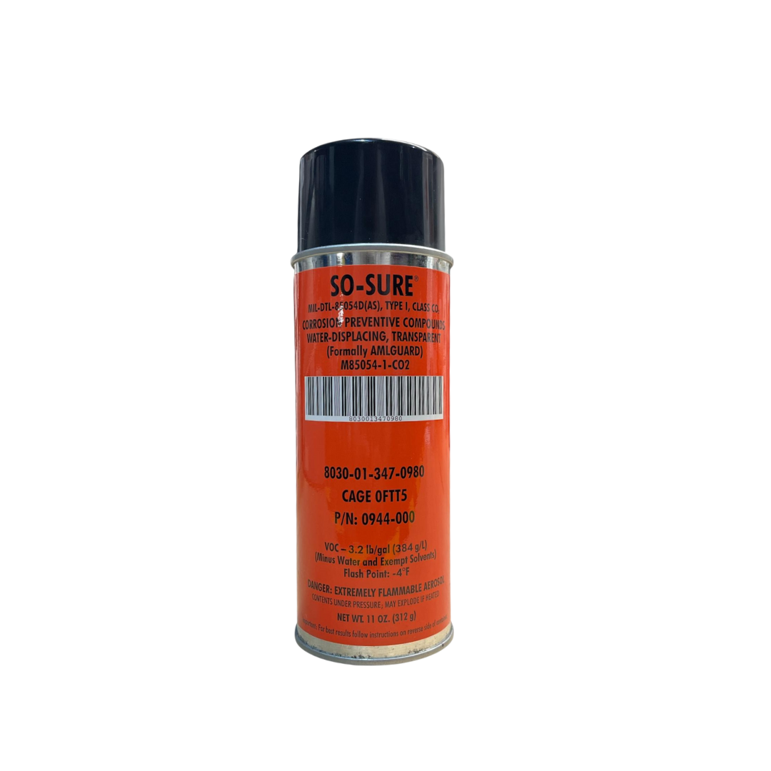 Skilcraft So-Sure 0944-000 Corrosion Preventive Compound MIL-DTL-85054D Type I - 12 oz