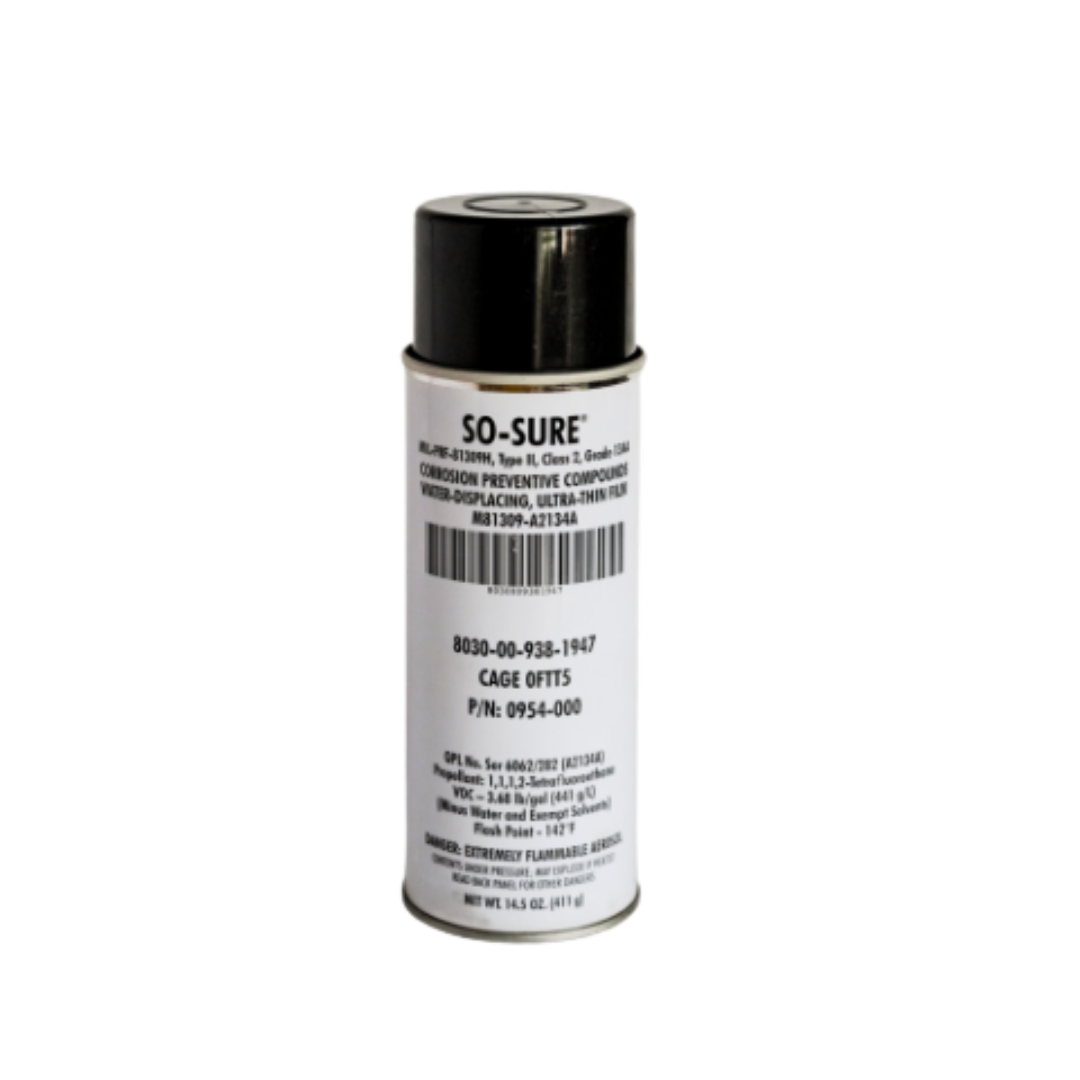 Skilcraft So-Sure 0954-000 Corrosion Preventive Compound MIL-PRF-81309H Type II - 12 oz