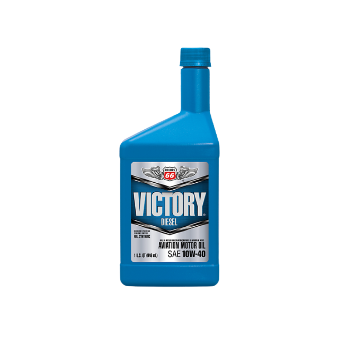 Phillips 66 Victory Diesel Aviation 10W-40 - Quart