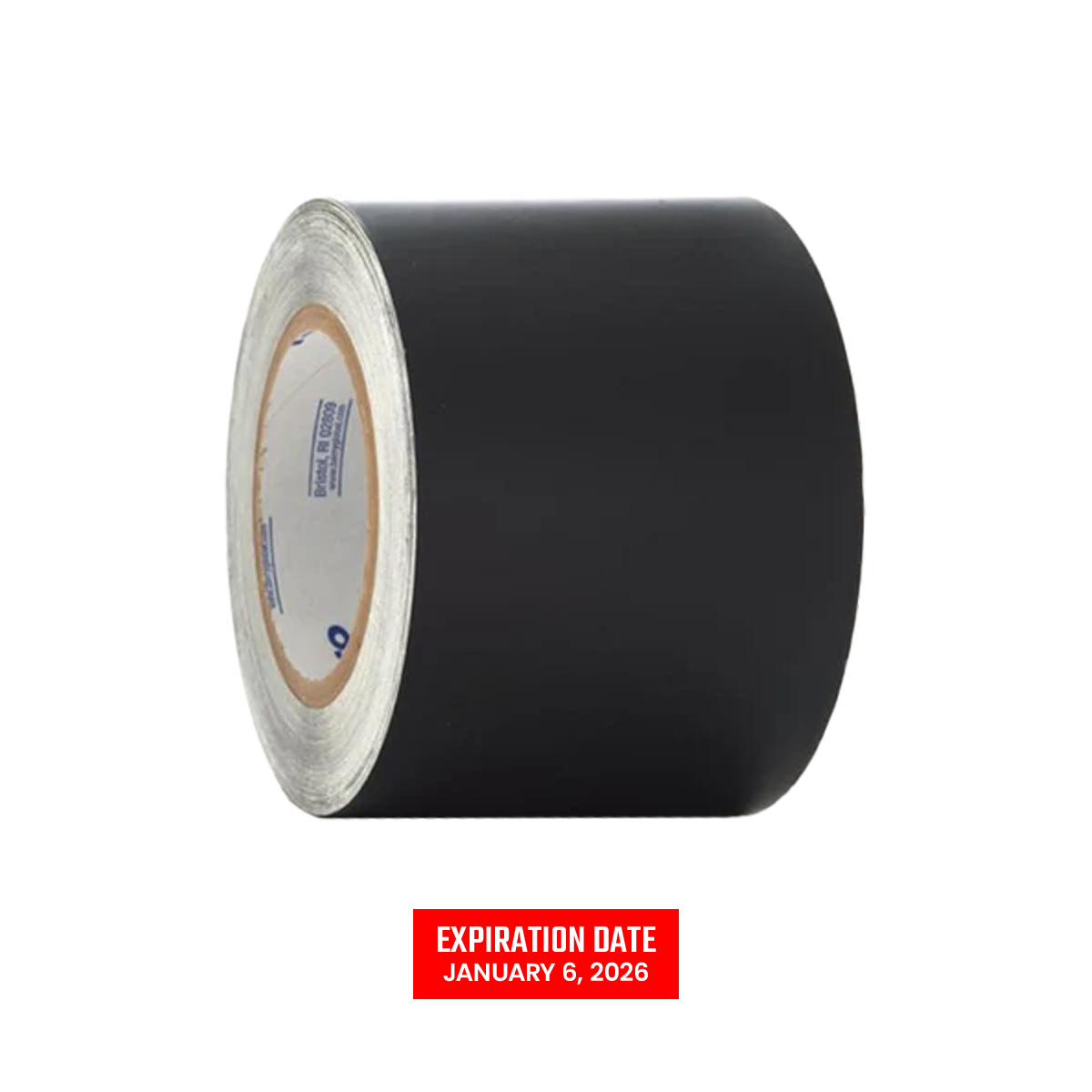 PATCO 1800  Flame Retardant Galley Tape, PPP-T-60D,  FAR 25.853  | 3 in x 100 ft,  Black - Roll