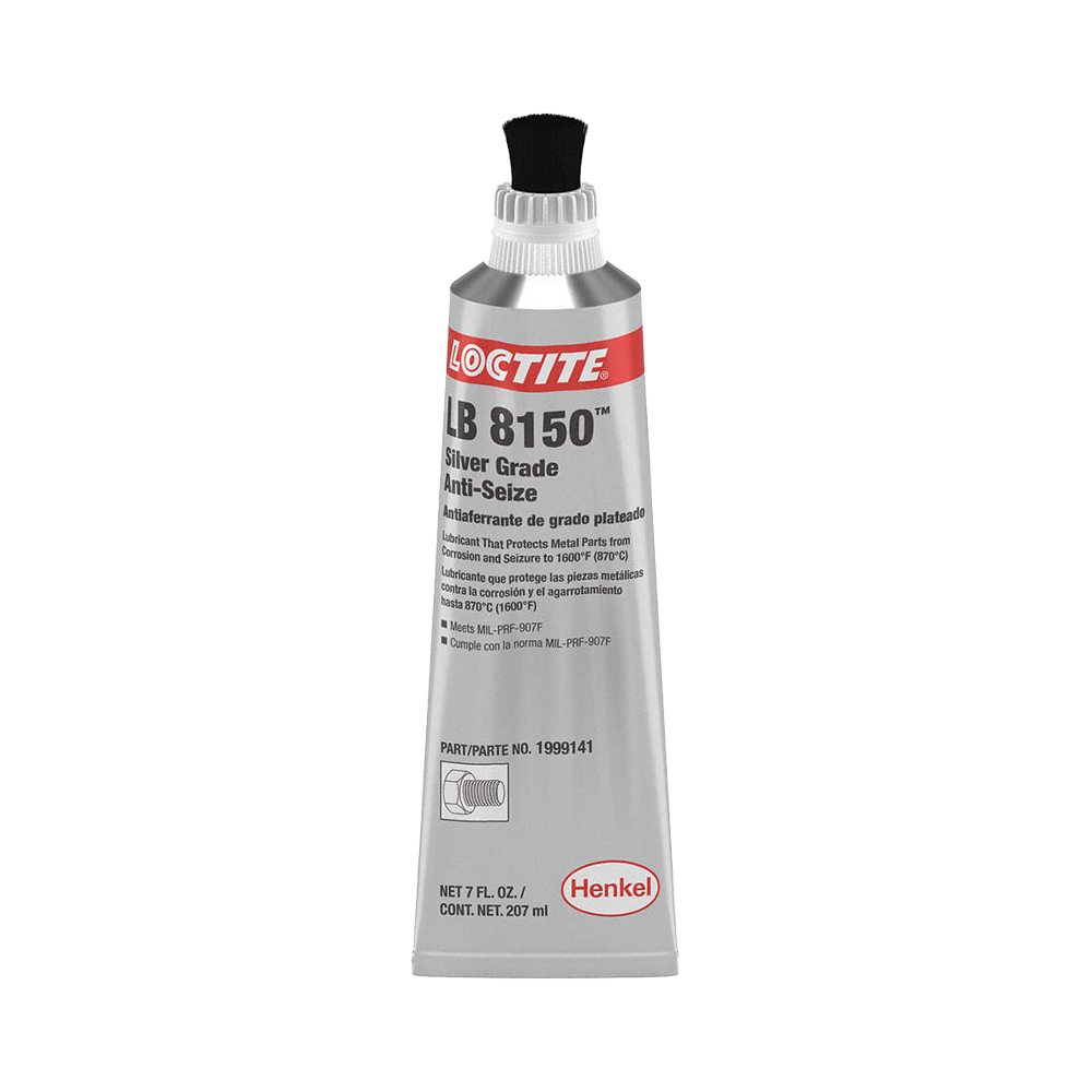 Henkel Loctite LB 8150 Anti-Seize Lubricant 1999141 Silver, 7 oz brush-top tube