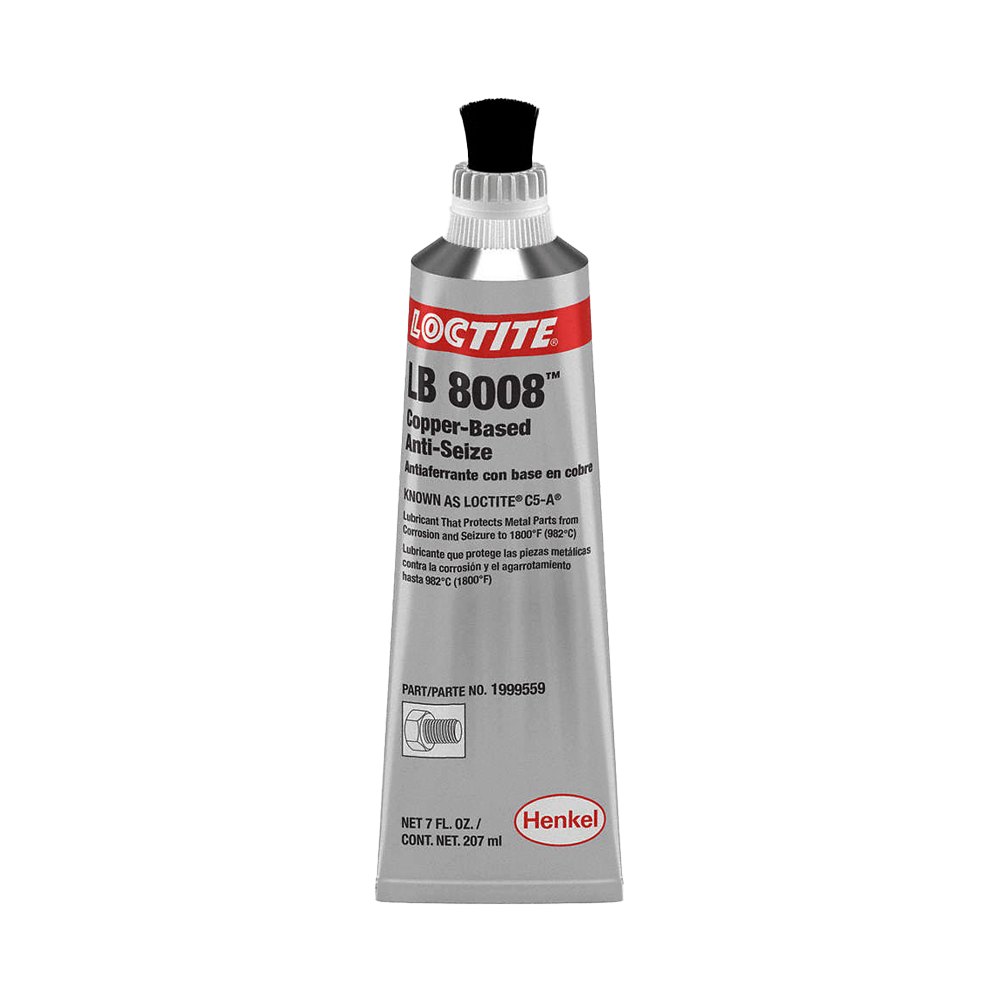 Henkel Loctite LB 8008 Anti-Seize Lubricant 1999559 Copper, 7 oz brush-top tube
