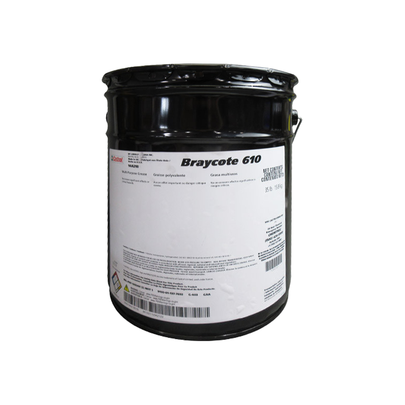 Castrol Braycote 610 Lithium Grease MIL-PRF10924 - 35 lbs Pail