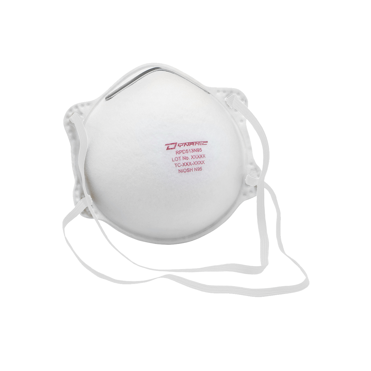 270-RPD513N95 Dynamic. Standard N95 Disposable Respirator - 20 Pack