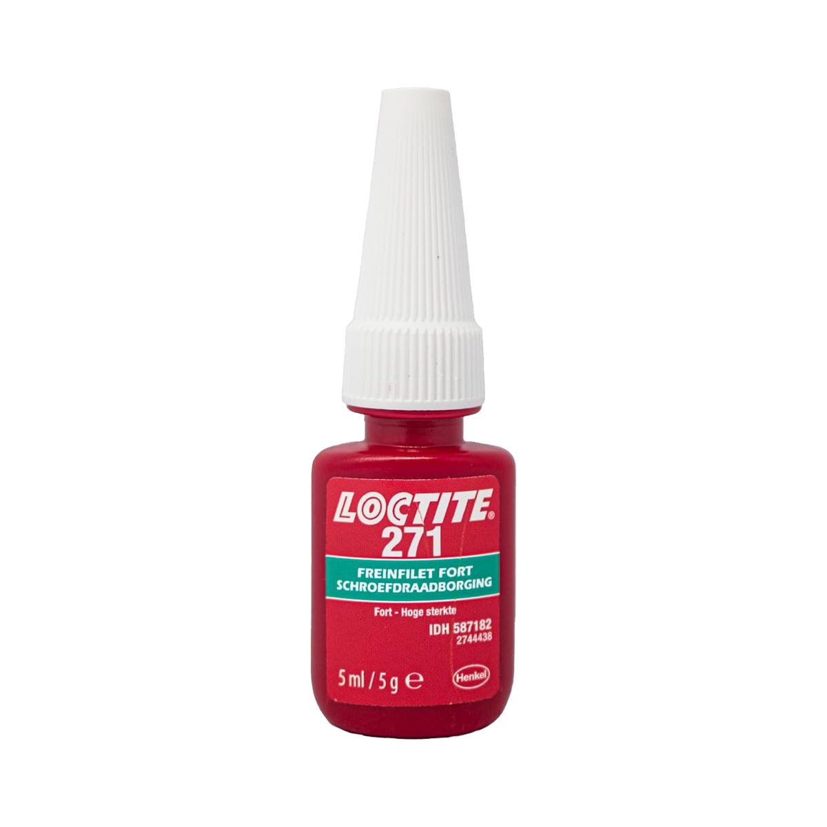 Henkel Loctite 271 Threadlocker Sealant Red MIL-S-46163A Type I Grade K - 0.5 mL capsule