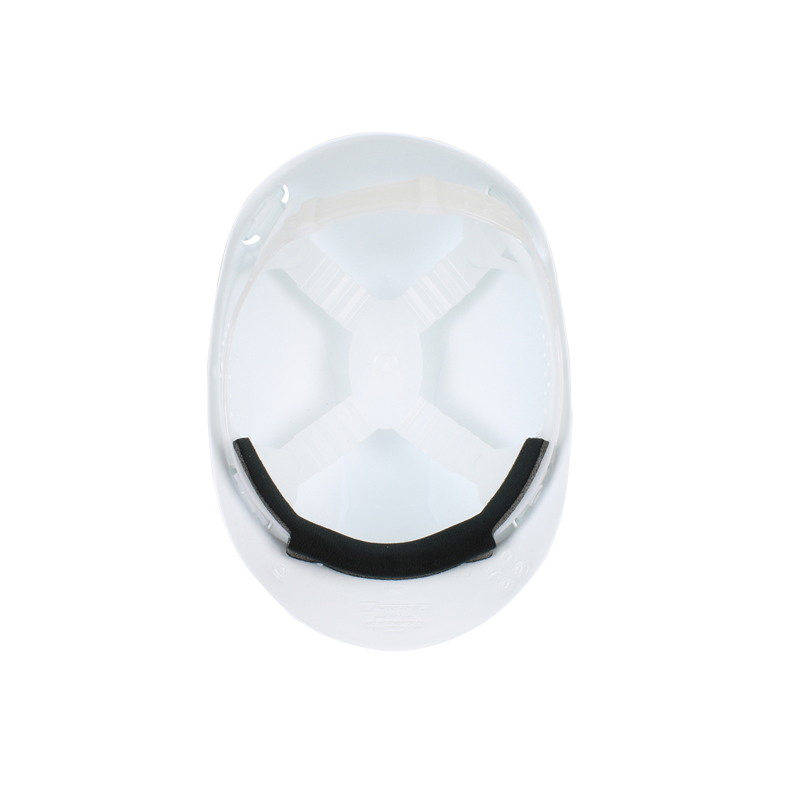 280-HP940-01 PIP. Bump Cap with 4-Point Plastic Suspension and Pin-Lock Adjustable Back.  White. One Size.
