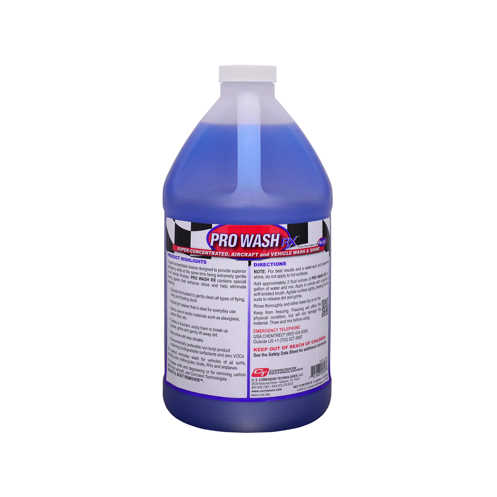 Corrosion Technologies- Pro Wash RX PH Neutral Soap