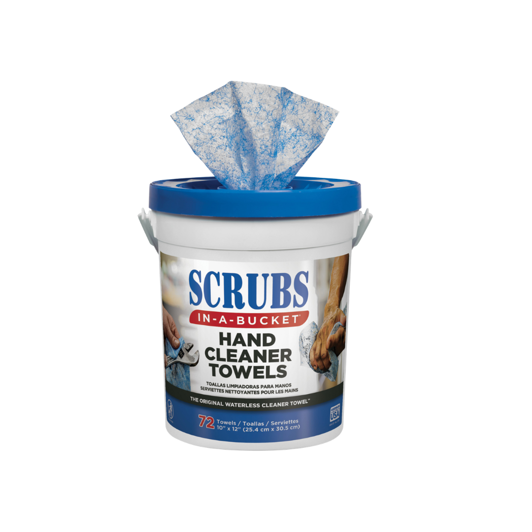ITW SCRUBS in-a-Bucket Hand Cleaner Towels- 72pcs