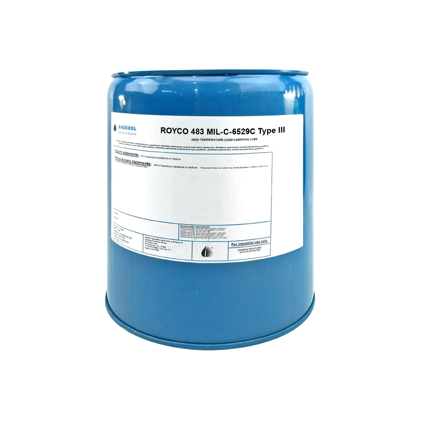 Royco 483 Corrosion Preventative Compound for Aircraft Turbine Engines MIL-C-6529C Type III - 5GL Pail