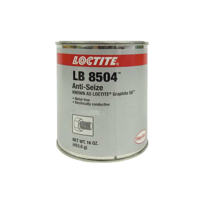 Henkel Loctite LB 8504 Graphite 50 Anti-Seize Lubricant 51084 METAL-FREE Mil-T-5544 - 1lb Can