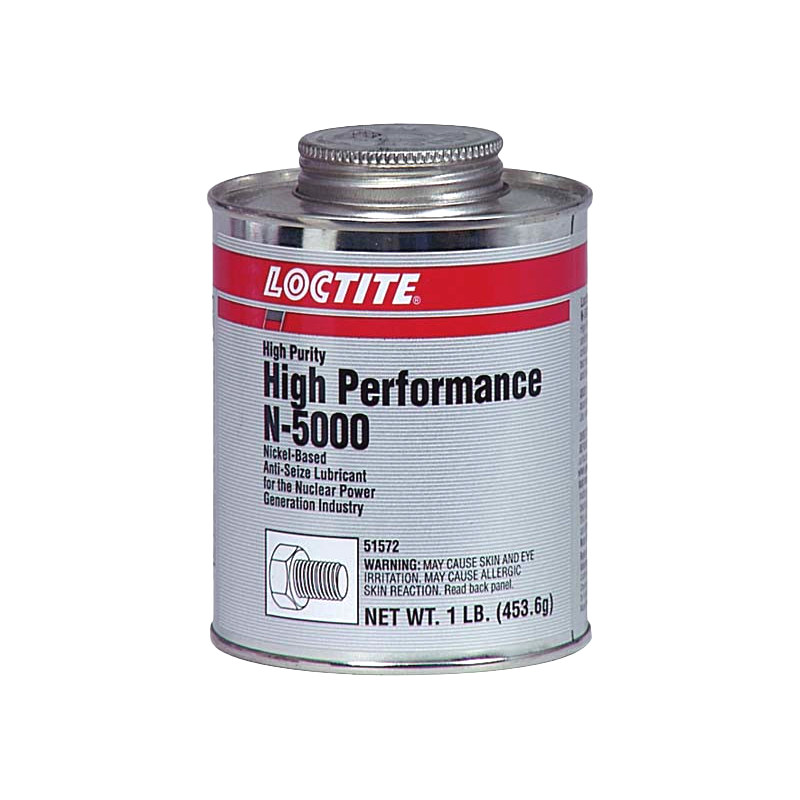 Henkel Loctite LB N-5000 Anti-Seize Lubricant 51572 Gray, 1 lb brush-top can