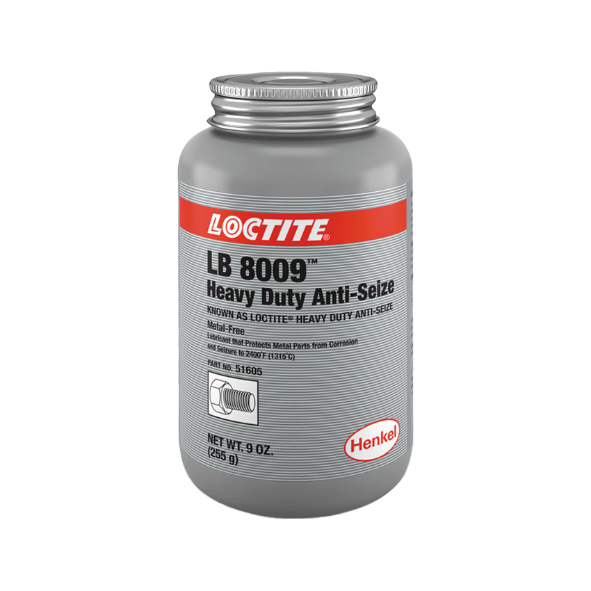 Henkel Loctite LB 8009 Anti-Seize Lubricant 51605 Gray, 9 oz brush-top can