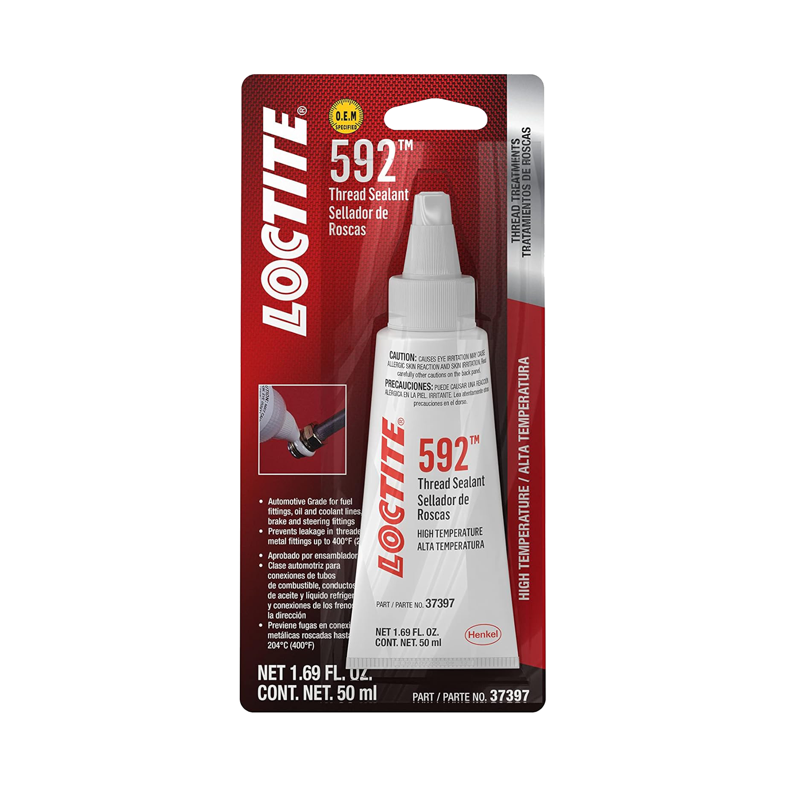 Henkel Loctite 592 Thread Sealant 209761 White - 50 mL bottle