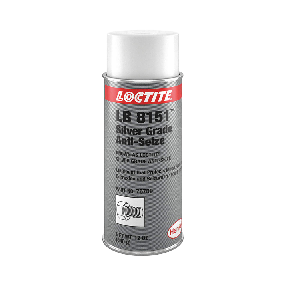 Henkel Loctite LB 8151 Anti-Seize Lubricant 76759 Silver, 12 oz aerosol can
