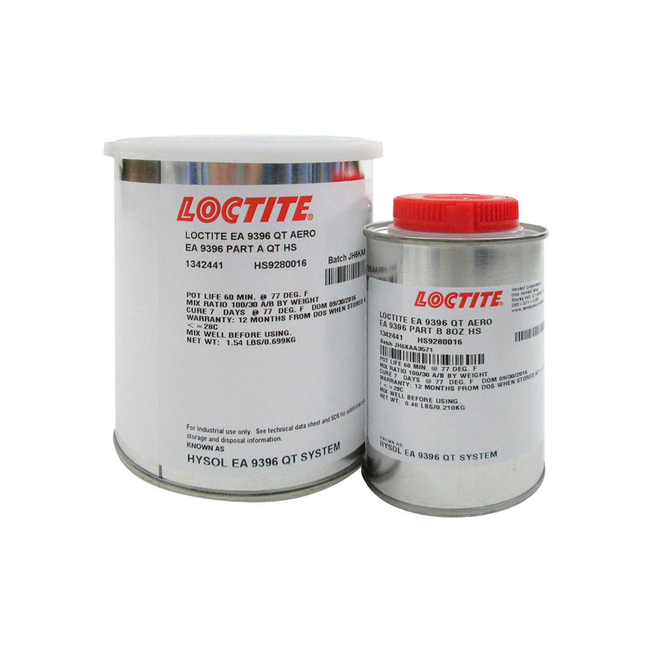 Henkel Structural Adhesive EA 9396 Low-Viscosity Wet Lay-Up Epoxy Adhesive - Quart