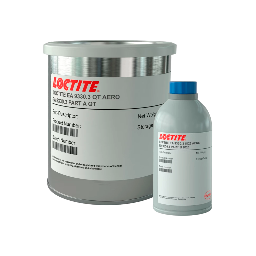 Henkel LOCTITE EA 9330.3 Aero Epoxy Paste Adhesive - Quart Kit