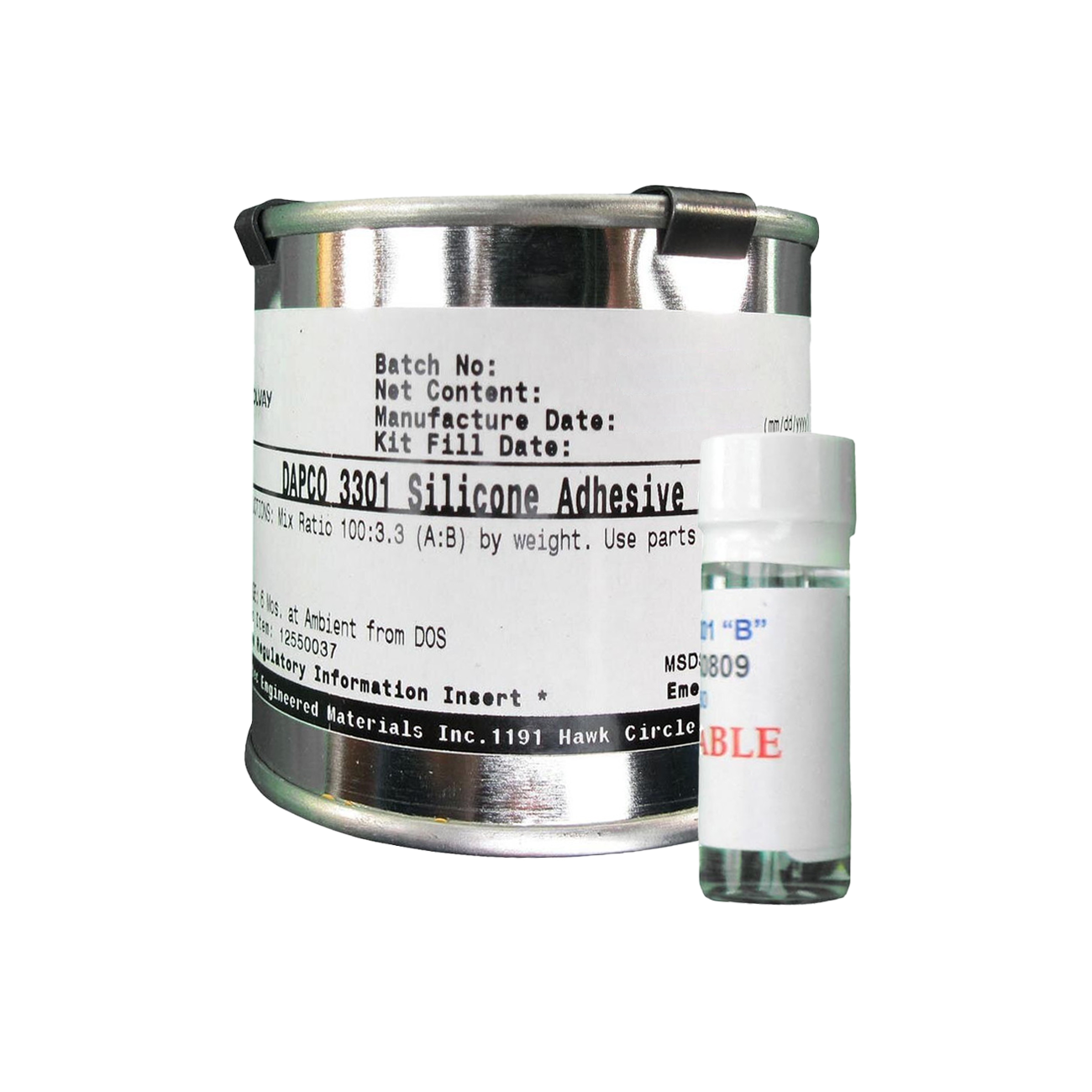 DAPCO 3301 Silicone Adhesive
