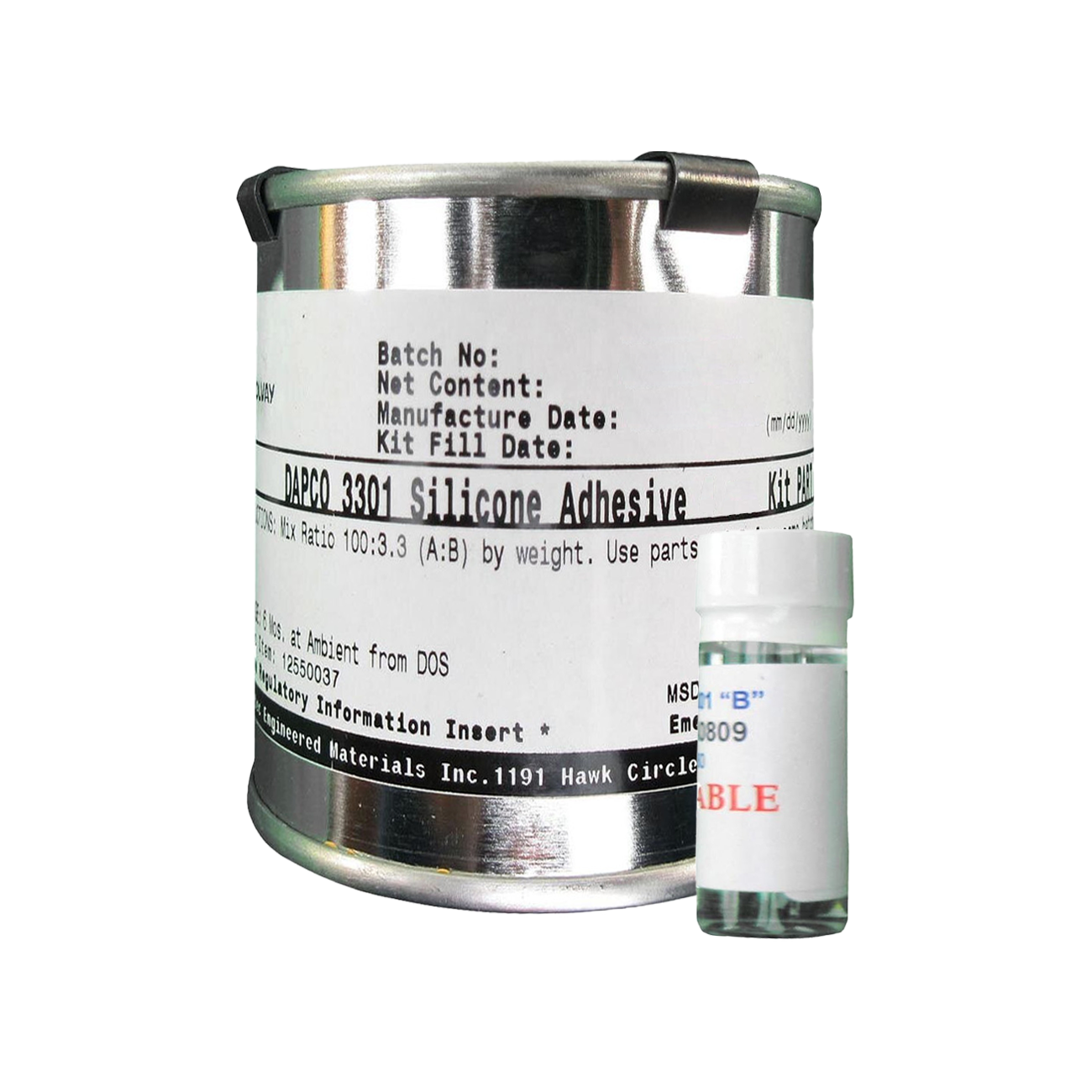 DAPCO 3301 Silicone Adhesive