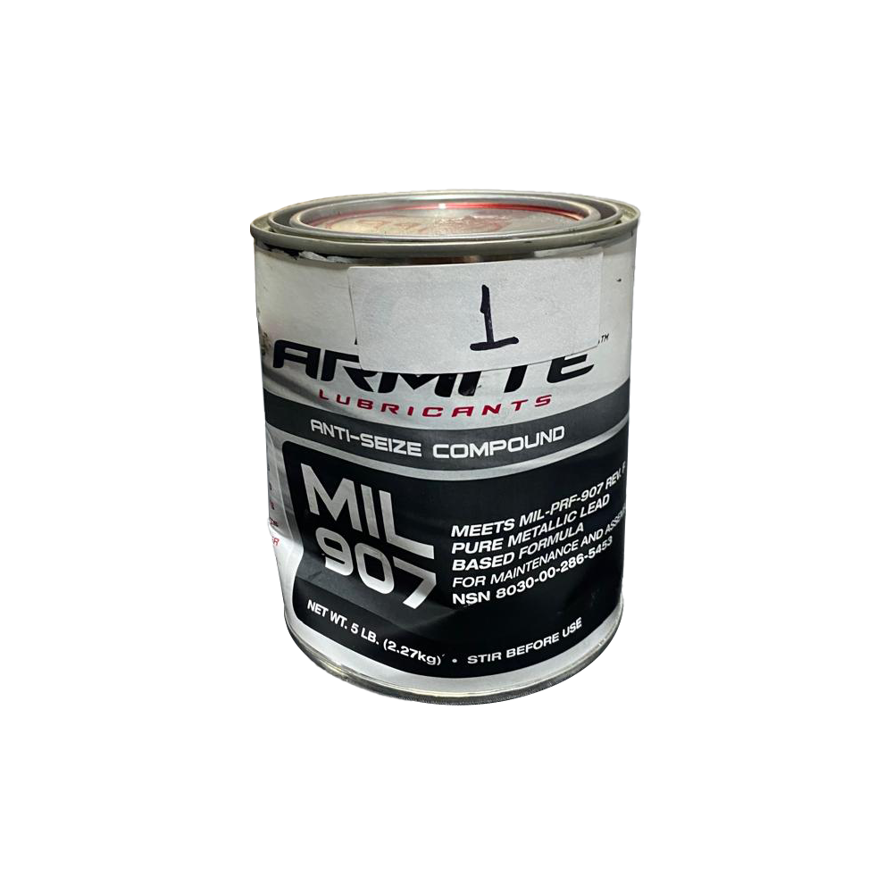 Armite Lubricants MIL907 Military Grade High Temp Anti-Seize - 5LB (Dented Can Discount - No Leaks)