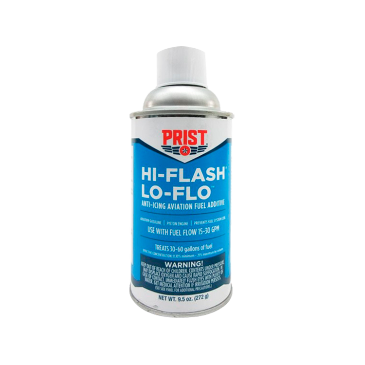 Prist 84134 HI-FLASH LO-FLO Anti-Icing Aviation Fuel Additive - 9.5 oz Aerosol Can