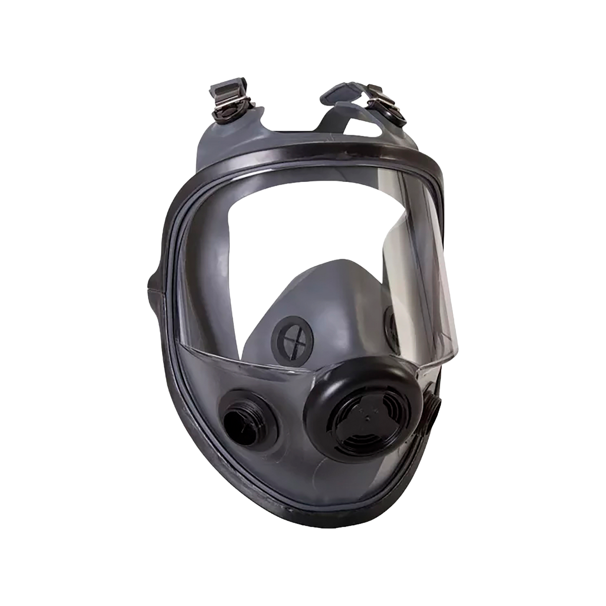 PIP / North 5400 Series Elastomeric Full Facepiece with 4-Strap Headband & Dual N-Series Connectors