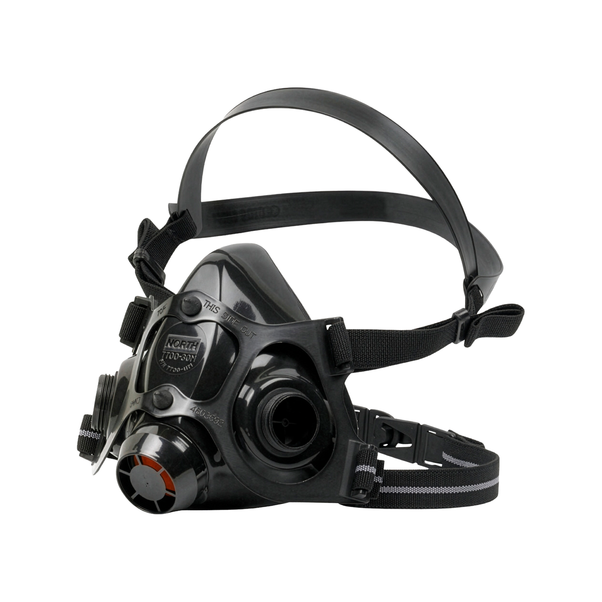 PIP / North 7700 Series Half Mask, Silicone with Dual N-Series Cartridge Connectors