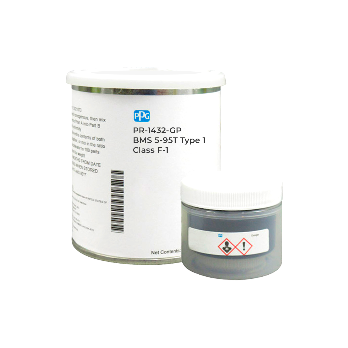 PPG Aerospace PR-1432-GP Sprayable Corrosion Inhibitive Flexible Primer BMS 5-95 - Pint Kit