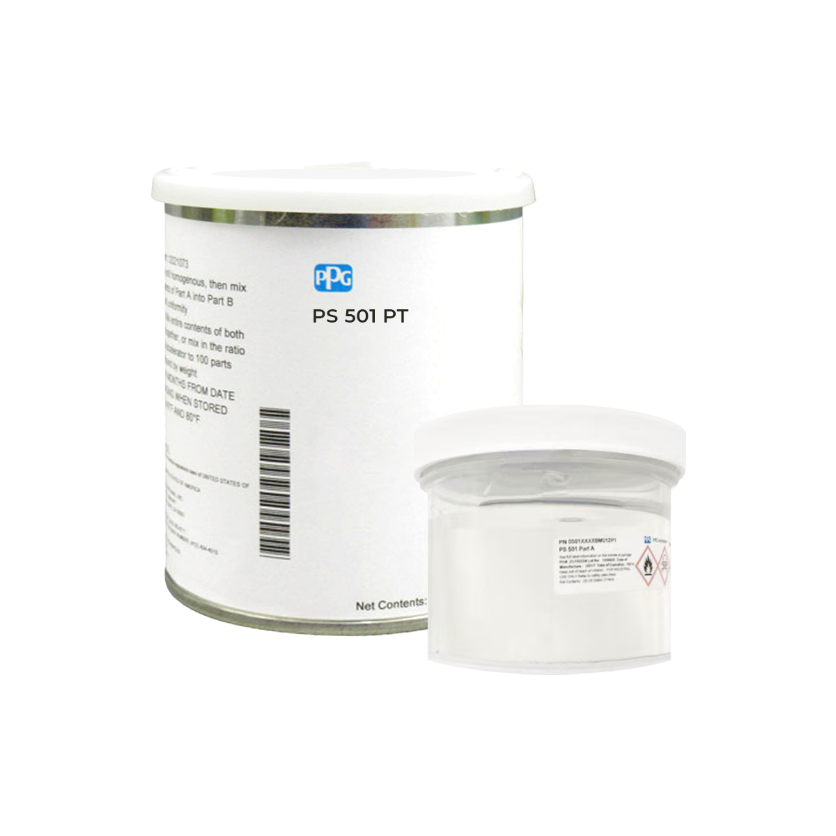 PPG Aerospace PS501PT Sealant A/B Mylar Adhesive - Pint