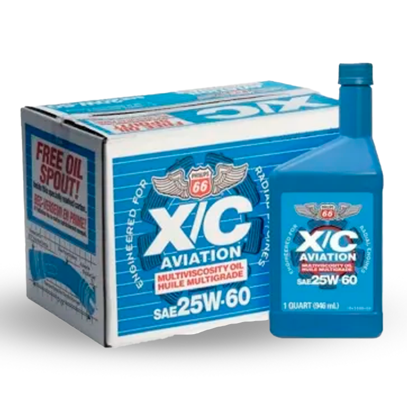 Phillips 66 X/C Aviation Oil 25W-60