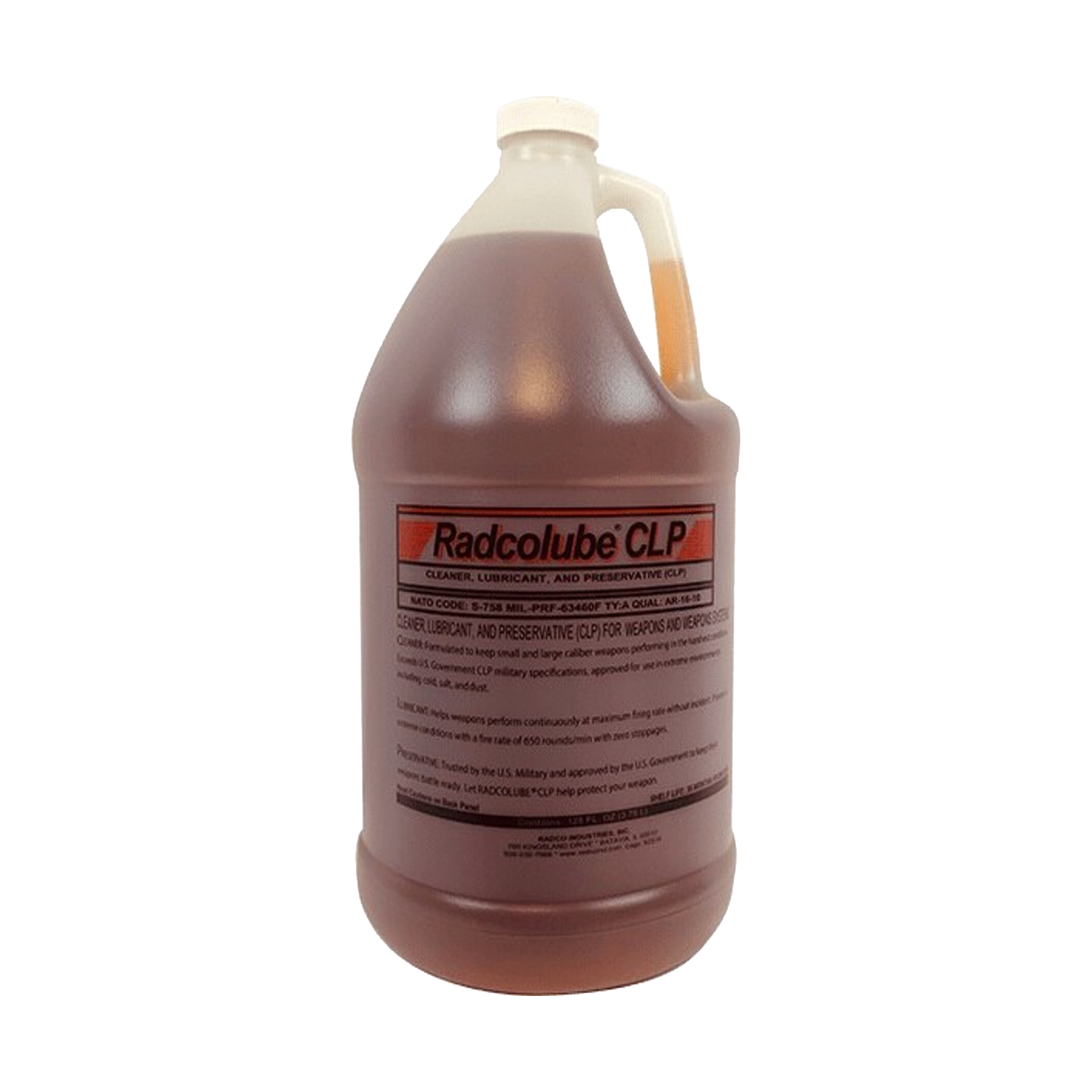 RADCOCLP-GL Radcolube CLP Cleaner, Lubricant and Preservative Oil Transparent