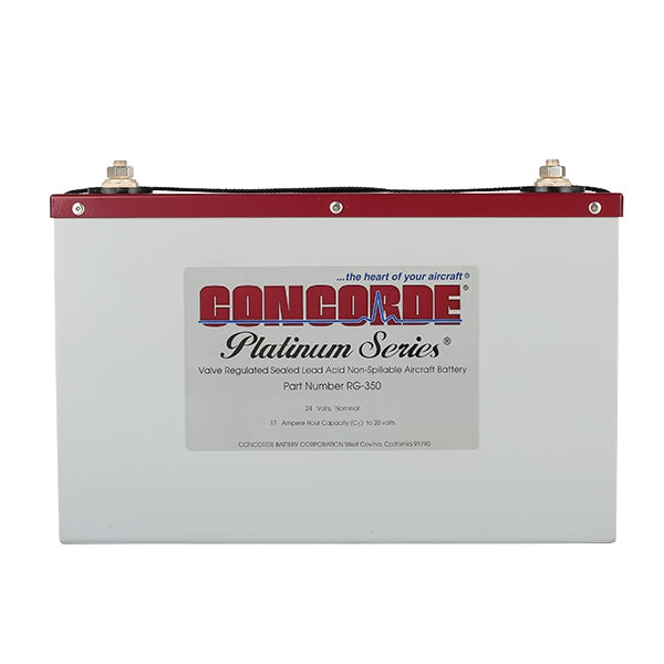 Concorde RG-350 24-Volt Premium Aircraft Battery Sealed Lead Acid