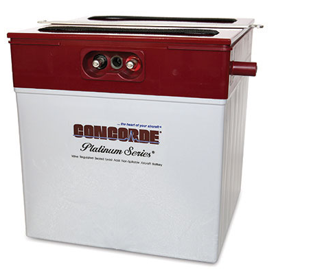 Concorde RG-380E/44 24-Volt Aircraft Battery Alernate to: 9750W0370 , G-6381E, SAFT 40776