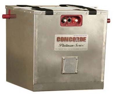 Concorde RG-380E/44LS 24-Volt Aircraft Battery