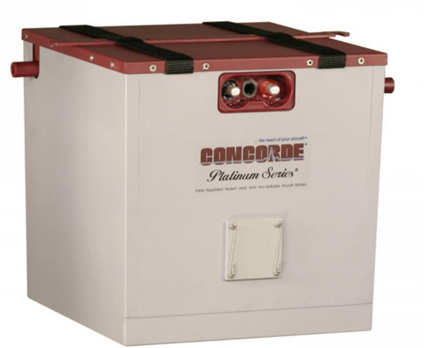 Concorde RG-380E/60L 24-Volt Aircraft Battery