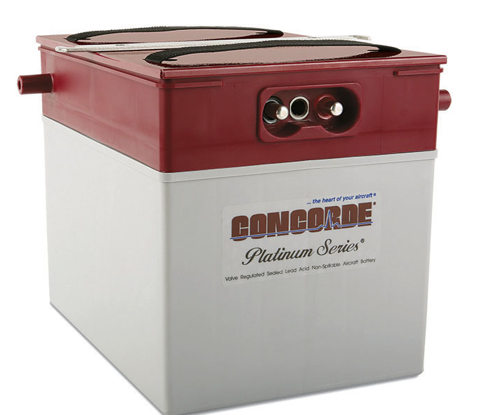 Concorde RG-390E  24-Volt Aircraft Battery