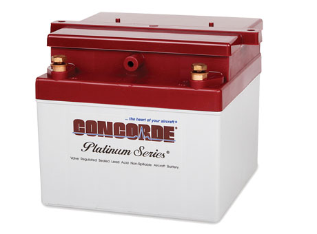 Concorde RG24-15M 24-Volt General Aviation AGM Aircraft Battery