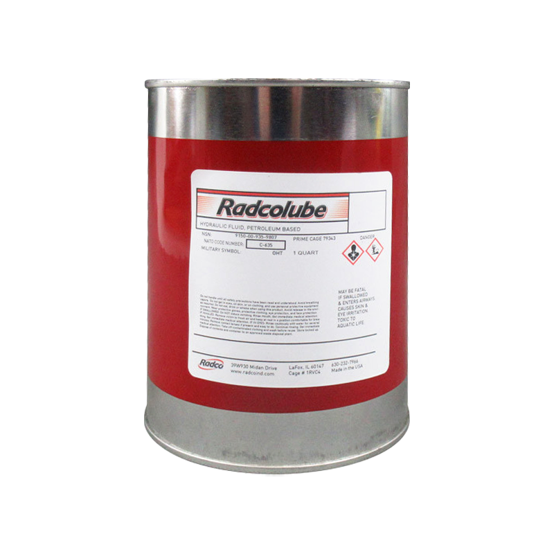 RADCOLUBE RHP6083 Petroleum Base Hydraulic Fluid - MIL-PRF-6083G