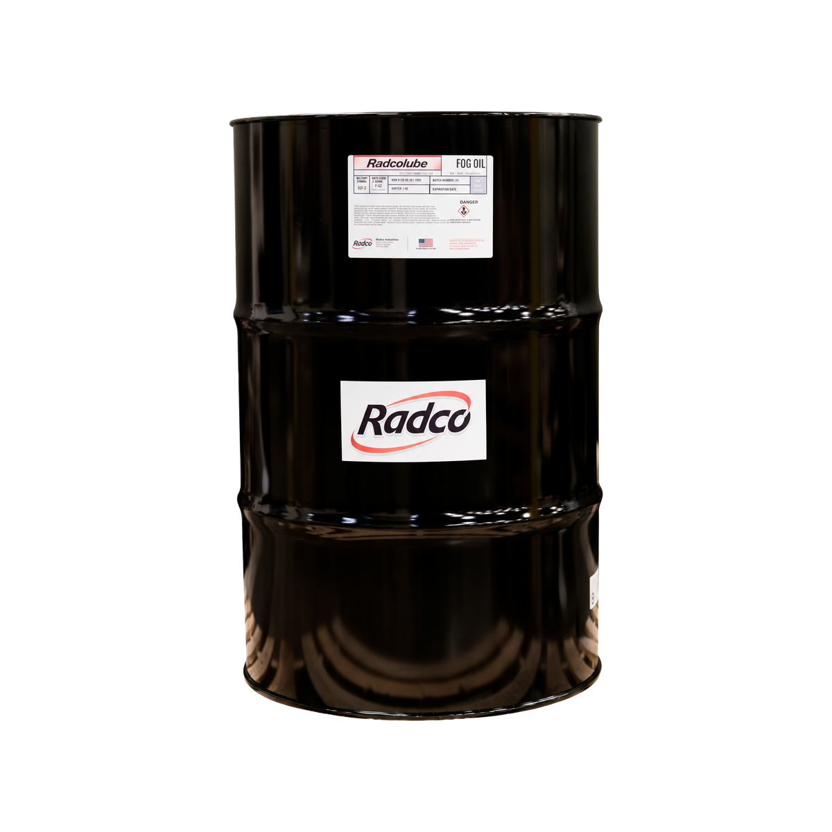 Radcolube Fog Oil | MIL-PRF-12070E Smoke Oil - Drum 55 Gal