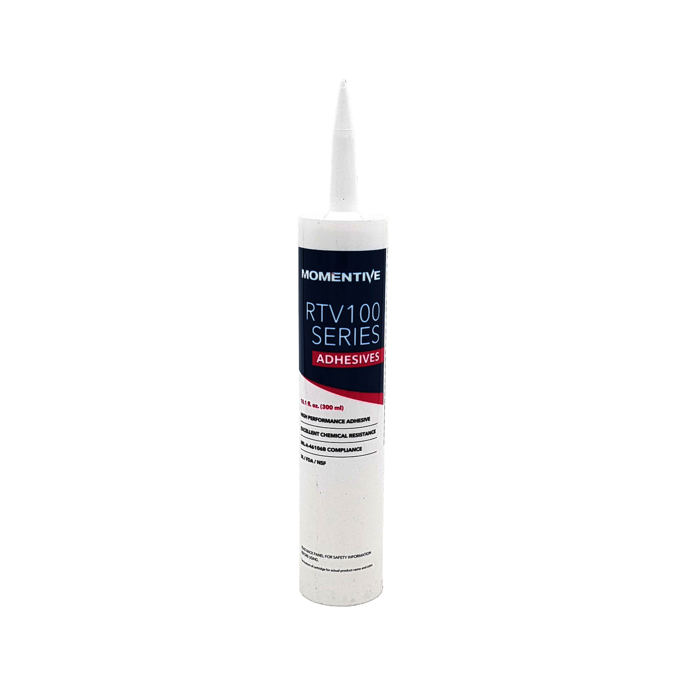 RTV102 Momentive White Silicone Sealant (MIL-A-46106) - 10.1 oz Cartridge