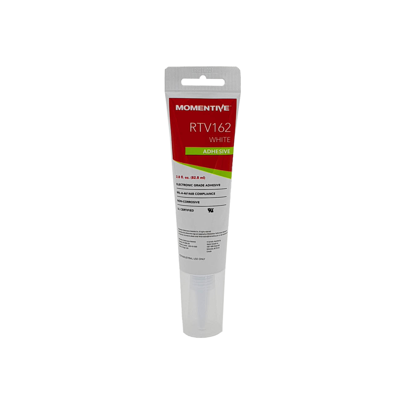 Momentive RTV162 White Paste Electronic Grade Silicone Sealant MIL-A-46146 - 2.8 oz
