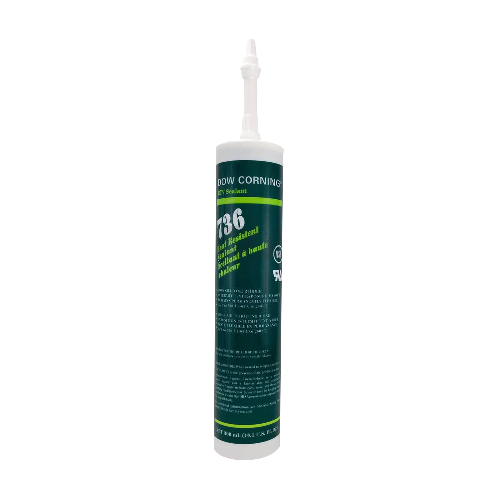 Dow Corning 736 Xiameter Sealant Red MIL-A-46106B - 300 mL cartridge