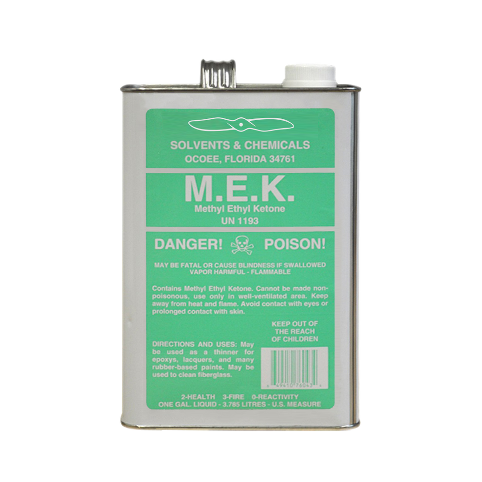 TT-M-261 / ASTM D740 Methyl Ethyl Ketone (MEK) – Aircraft Shop Supply