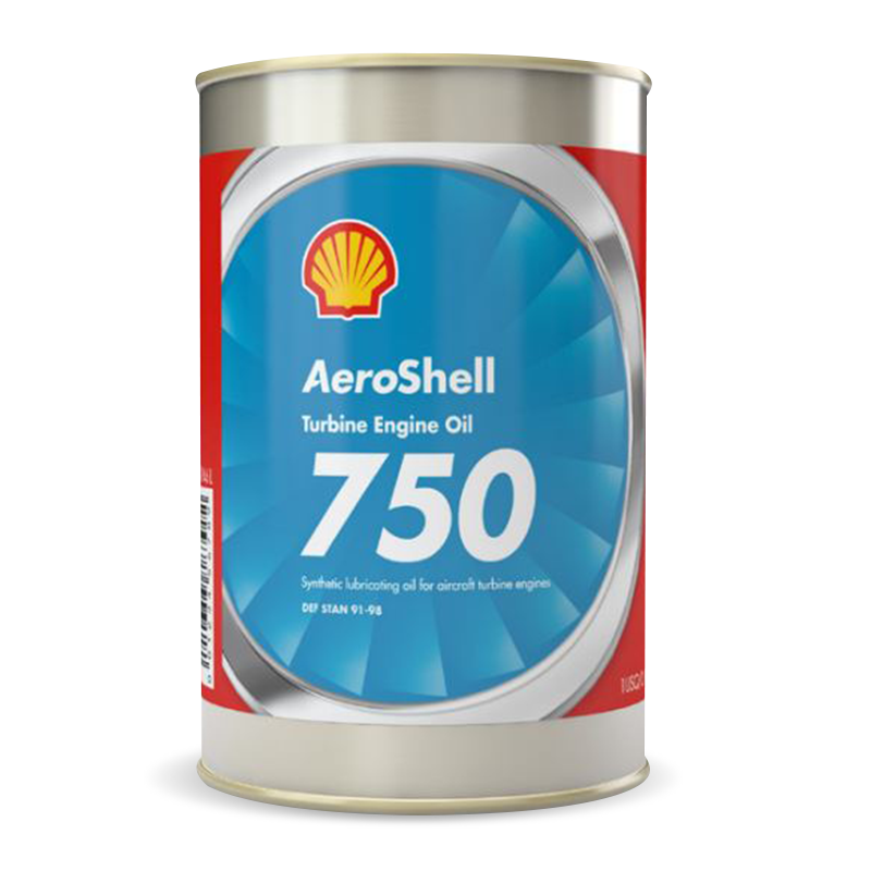 AeroShell Turbine Oil 750 synthetic turboprop oil case of 24 quarts qualified to DEF STAN 91-98 and NATO O-149