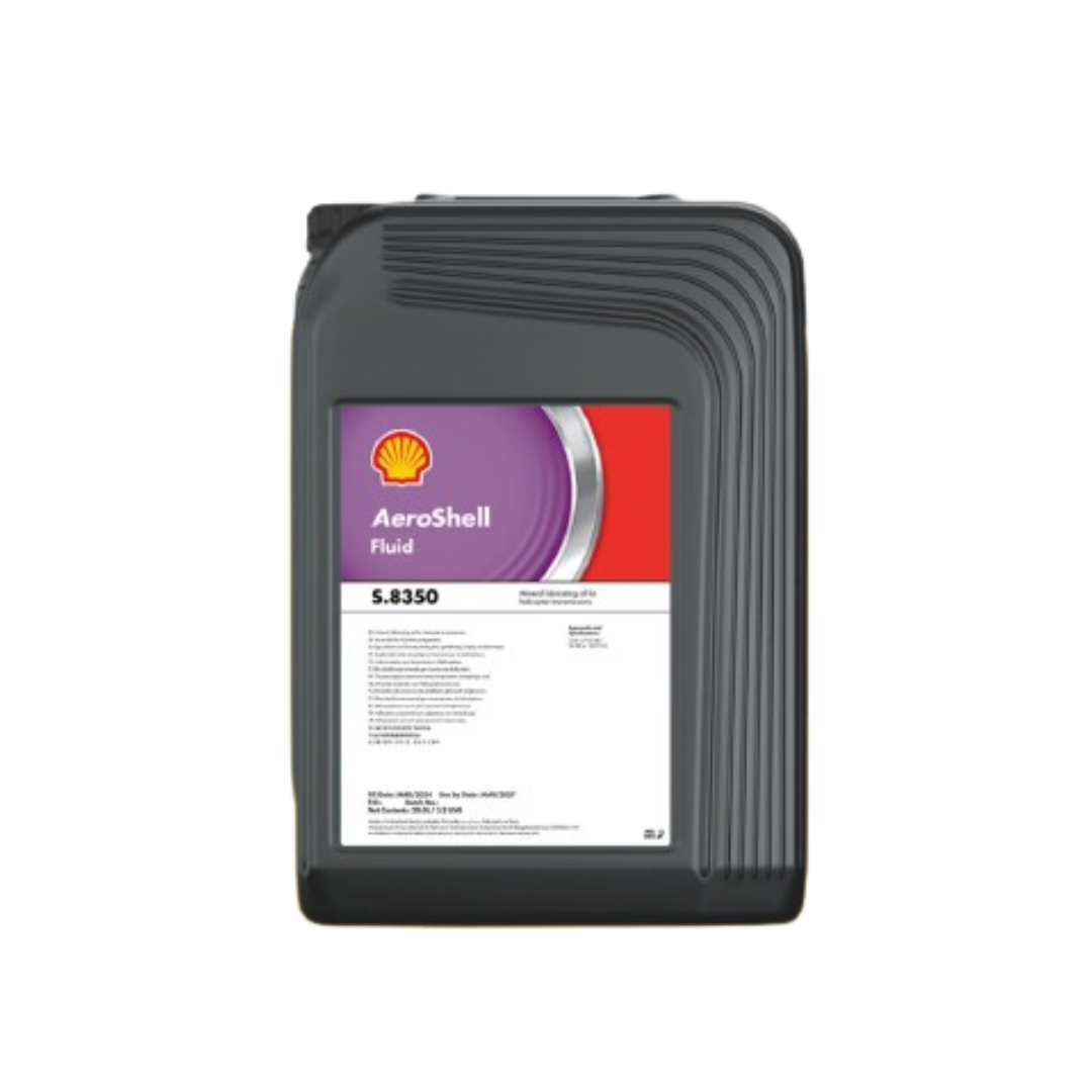 AeroShell Fluid S.8350 SAE 90 extreme pressure gear oil pail for helicopter transmissions
