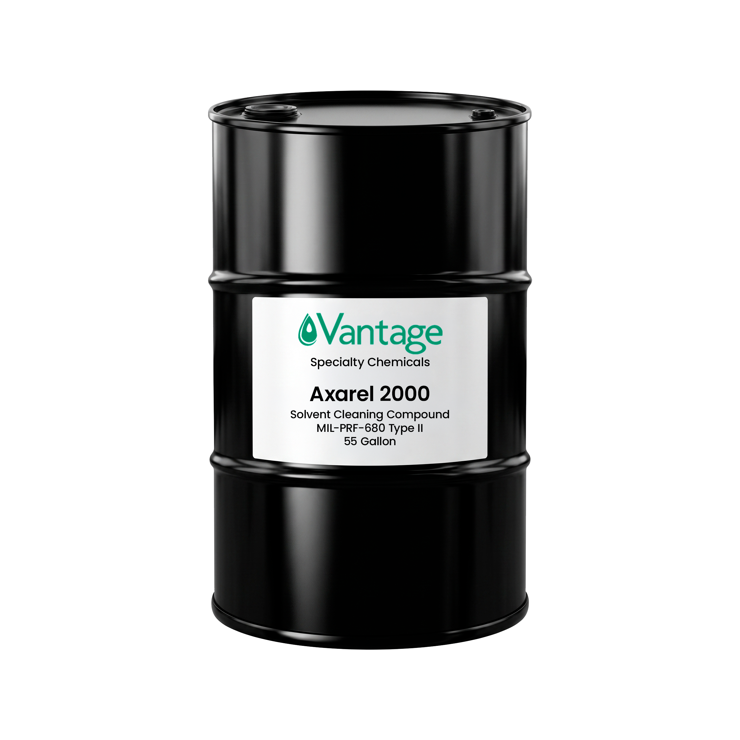 Vantage Axarel 2000 MIL-PRF-680 Type II solvent cleaning compound high flash point degreaser