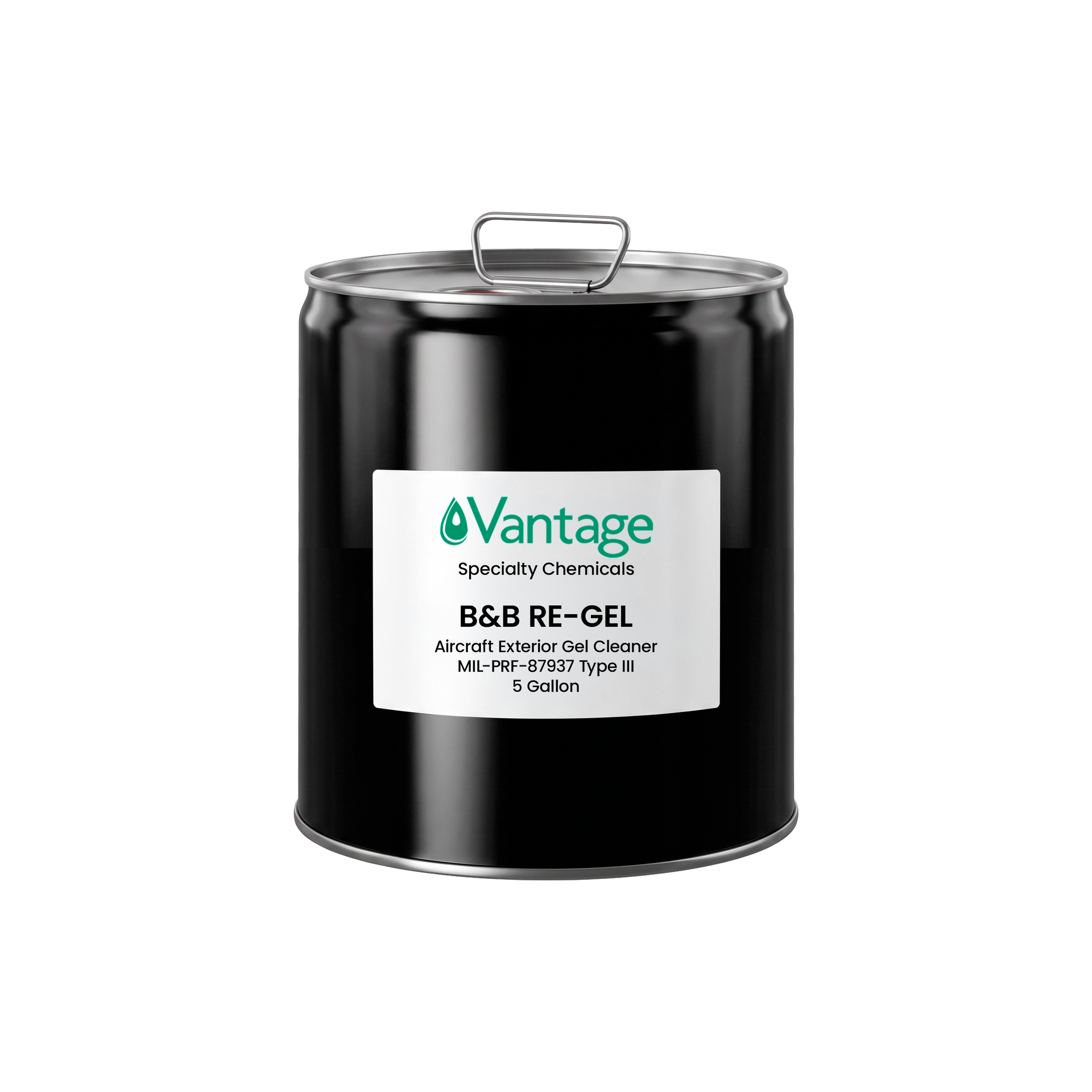 Vantage B and B RE-GEL MIL-PRF-87937 Type III thixotropic aircraft exterior gel cleaner