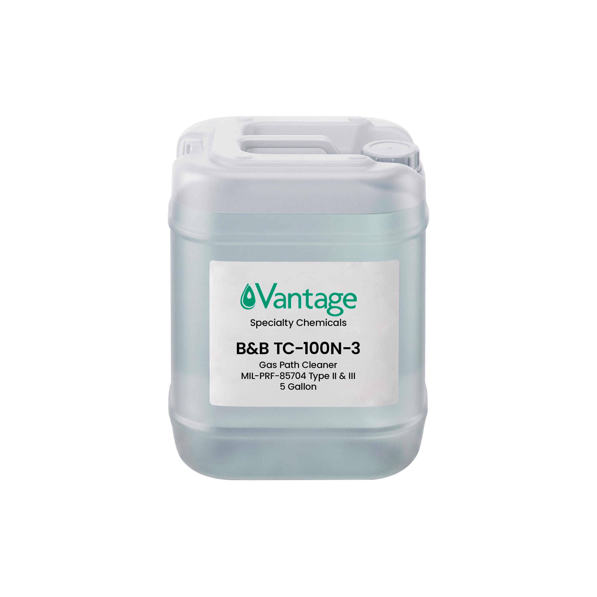 Vantage B and B TC-100N-3 MIL-PRF-85704 Type II and III turbine engine compressor gas path cleaner